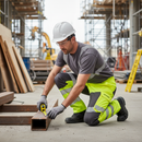 High-Performance Hi-Vis Yellow and Grey Combat Trousers for Active Roles
