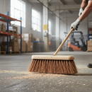 Premium 305mm Trade Soft Sweeping Broom with Natural Coco Fibre Fill for Efficient Cleaning in Workshops and Construction Sites