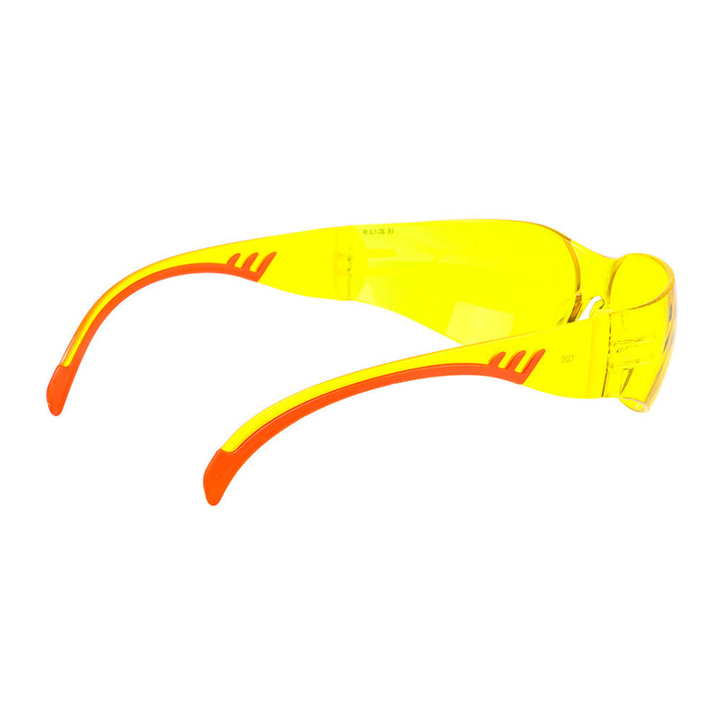 Comfort Safety Glasses - Amber - One Size
