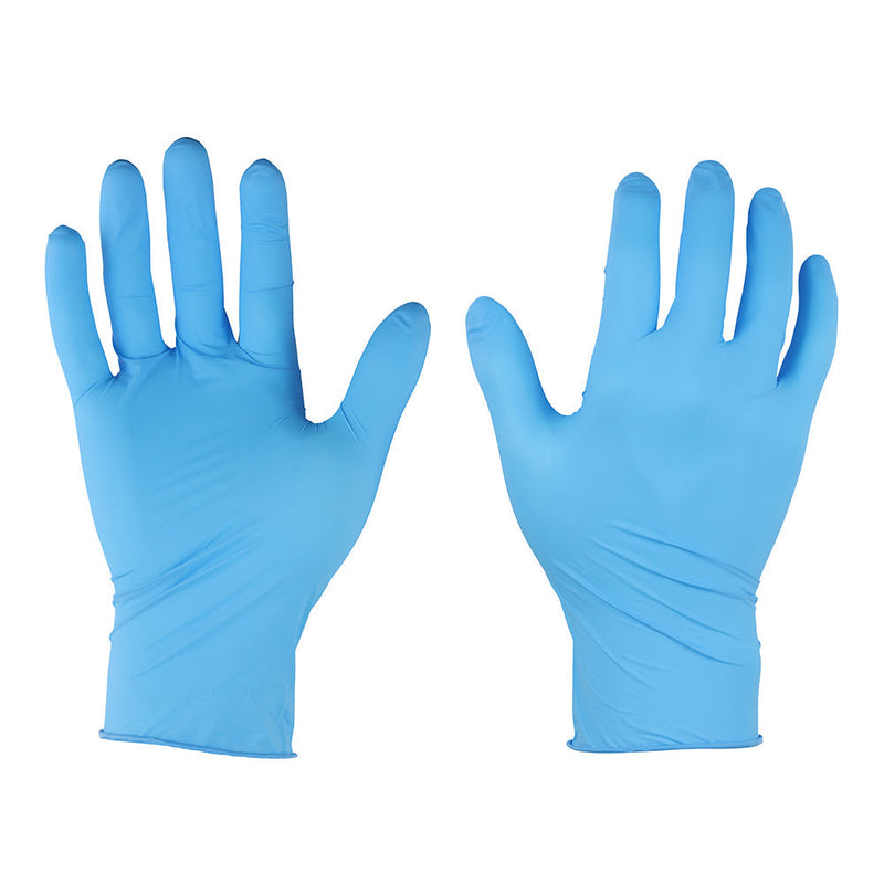 Nitrile Gloves - Blue - Large
