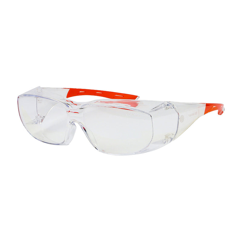 Slimfit Overspecs Safety Glasses - Clear - One Size