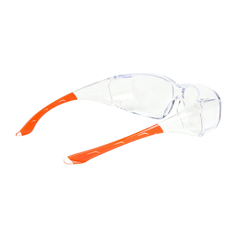 Slimfit Overspecs Safety Glasses - Clear - One Size