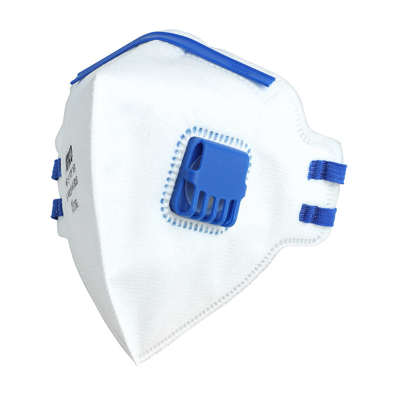 FFP2 Fold Flat Masks with Valve - One Size