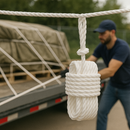 10mm White Polypropylene Rope 3 Strand – 50m Mini Coil | Heavy-Duty