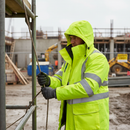 Premium Hi-Visibility 7-in-1 Storm Coat and Body Warmer with Reversible Design and Waterproof Features