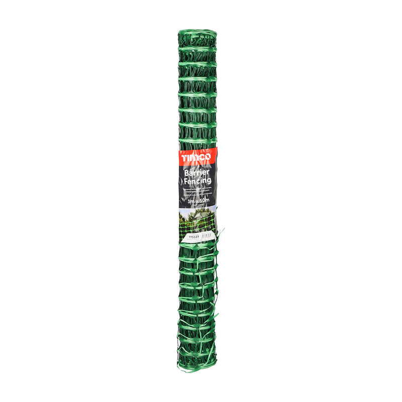 Barrier Fencing - Green - 1m x 50m