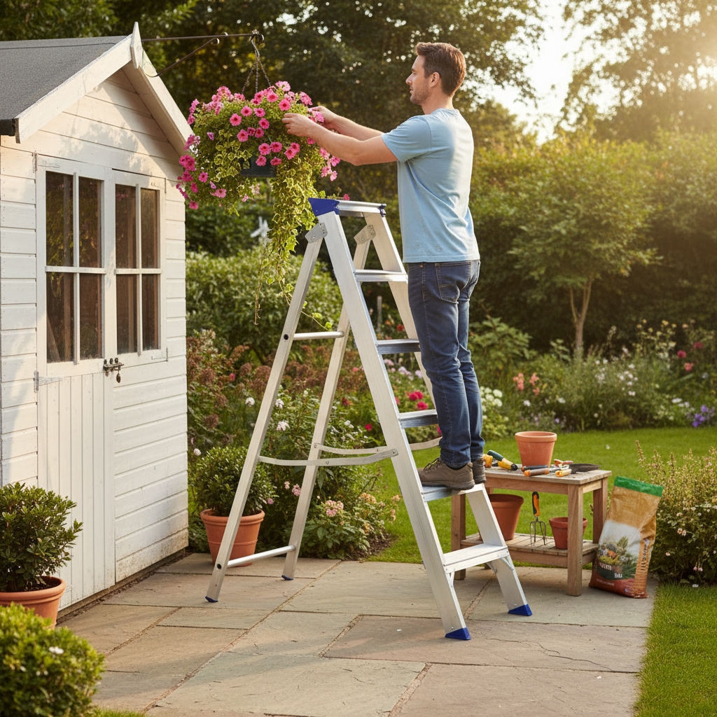 Backstep Ladder Professional Swingback Step Ladders - 6 Sizes Available