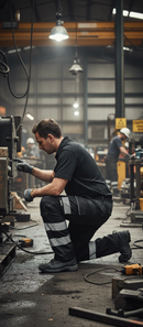 Premium Heavy Duty Combat Trousers - Multi-Pocket Design, Reinforced Stitching, and Durable Twill Fabric