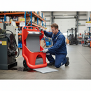 Premium Mobile Dispensing Unit for Grit, Salt, and More