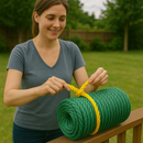 10mm Yellow Polypropylene 3-Strand Rope – Ultra-Strong, Weatherproof & Floating | 30m Mini Coil for Marine, DIY & Heavy-Duty Use