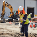 Premium High-Visibility Neck Cape with UV Protection, Waterproof, and Flame Retardant Features for Safety and Comfort