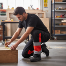 Premium Hi-Vis Trousers with Stretch Panels for Comfort and Safety Certification