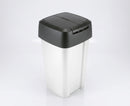 60 Litre Polypropylene Trap Door Waste Bin, 750mm Height (view 2)