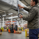 Premium Heavy Duty Duct Tape 50m Roll - Strong Adhesive for Car Park Markings and General Repairs