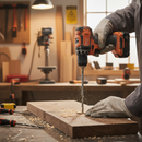 Premium 12mm Flat Drill Bit for Wood - Clean Boring Performance