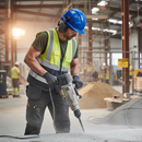 Professional Hard Hat Kit with Hearing Protection - Vented Helmet and Ear Defenders