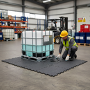 Premium Foam Ground Mat for Fuel and Chemical Spill Containment (150x150cm) - Pack of 9