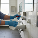 Premium Refillable Washroom Cleaner Trigger Spray Bottle 750ML - Durable HDPE Recycled Plastic with Compatible Spray Heads