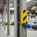 Premium Wall-Mounted Cable and Pipe Protector - Compact Design with Durable Steel Construction and Easy Installation