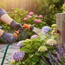 Premium Garden Hose Fittings Starter Kit with Quick-Click Couplings, Tap Connector, and Adjustable Spray Nozzle