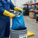Premium Heavy Duty Waste Disposal Bags with Ties - 25L Capacity