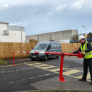 Professional Manual Arm Barrier for Effective Traffic Control up to 8m - Durable Aluminum Boom with Lockable Features