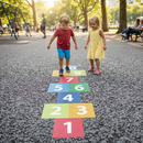 Premium Classic Hopscotch Playground Marking with High Traction Thermoplastic for Outdoor Play