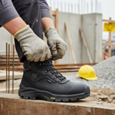 Premium Ankle Safety Boots with Composite Toe Cap, Waterproof Gore-Tex, Anti-Slip PU/Nitrile Sole for Ultimate Comfort and Protection