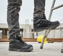 Premium Mid Cut Work Boots with Steel Toecap, Antistatic and Slip Resistant Features for Enhanced Safety