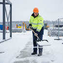Premium Heavy Duty Hi-Vis Yellow/Navy Blue Arc Flash & Fire Retardant Winter Parka with Insulated Lining and Adjustable Features