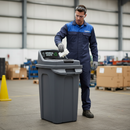 Premium 70 Litre Open Top Recycling Bin for General Waste Disposal with Eco-Friendly Design