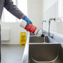 Premium Eco Toilet and Urinal Cleaner Empty Bottle - 1 Litre, HDPE Recyclable Plastic, Red T10 Coded Design