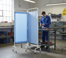 Premium Mobile Folding Screens with Disposable Curtains for Infection Control in Healthcare Environments