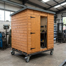 Windowless Pent Shed 12mm Cladding, 28mm x 44mm Framework
