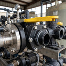 2in Male Thread x 2in ANSI Flange Ball Valve, 7 Bar