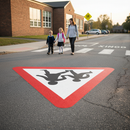 Premium Children Crossing Road Marking - Easy Application, Non-Slip, Professional Appearance