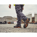 Premium Non-Metallic Action Trainer Shoe with Composite Toe Cap and Shock Absorber Heel for Enhanced Comfort and Safety