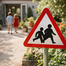 Children Ahead Reflective Traffic Sign – 600mm Triangle – 3mm Aluminium Composite – Outdoor Use (Class R2)