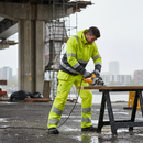 High-Visibility Waterproof Over Trousers with Reflective Tape
