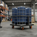 150mm Heavy Duty Swivel Plate Castor with Polyurethane Tyre