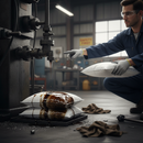 Premium Oil and Fuel Absorbent Cushions - 30cm x 35cm - Pack of 20