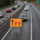 Premium Wicket Lane Closure Sign with Three Lane Display and Blanking Plates - High-Quality Professional Grade for Industrial and Commercial Applic...