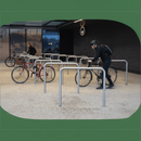 Premium Stainless Steel Hooped Perimeter Barrier for Cycle and Trolley Protection, Multi-Purpose Applications with Various Sizes