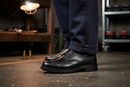 Premium Heavy Duty Brogue Shoe with Steel Toe Cap, Composite Midsole, and Slip-Resistant Sole for Enhanced Safety and Comfort