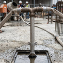 Double Headed Standpipe with Twin Check Valve, 2½in BSP, 940mm Height