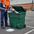 Premium 200 Litre Grit Bin - Heavy Duty UV Stabilised HDPE with Fork Lift Access and Stackable Design