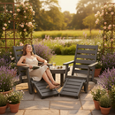 Premium Recycled Plastic Sun Lounger with Modern Design for Comfortable Outdoor Relaxation