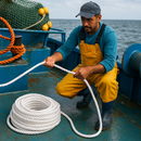 10mm White Polypropylene 3-Strand Rope – Heavy-Duty, Weatherproof & UV-Resistant | 30m Mini Coil | Best-Selling