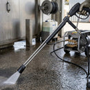 Zinc Plated Twin Pressure Wash Lance, 250 Bar, ¼in BSP Inlet