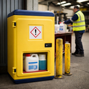 Chemical Storage Cabinet – 575mm x 440mm x 910mm – Polyethylene – Industrial Use